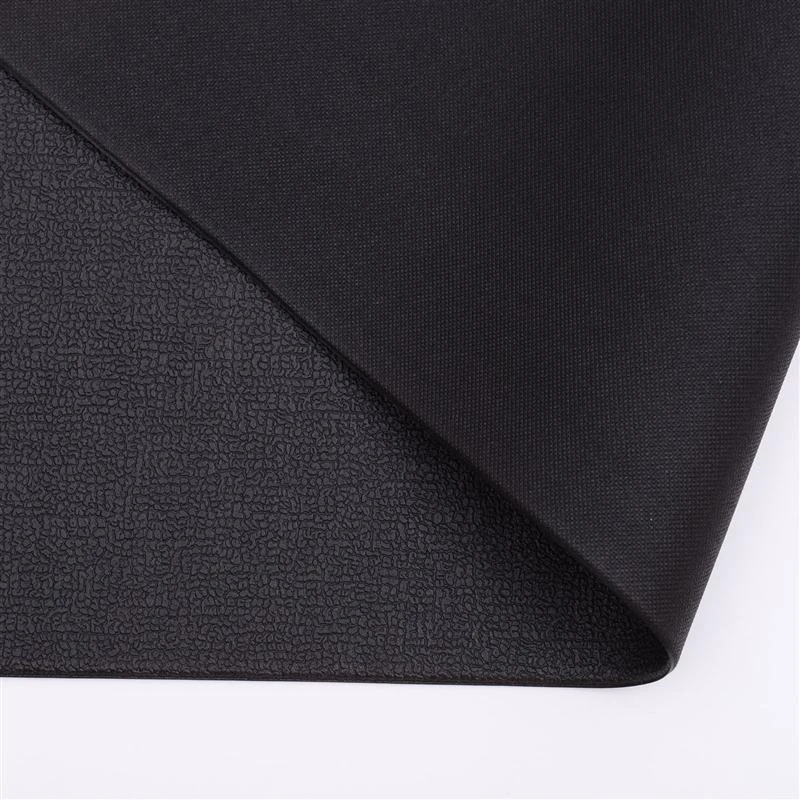 Soozier 82" x 36" x 1/8" Black Exercise Fitness Equipment Floor Non Slip Protection Mat