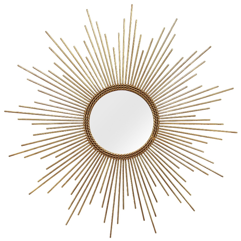 Stratton 26" Sun Burst Gold Andrea Wall Mirror