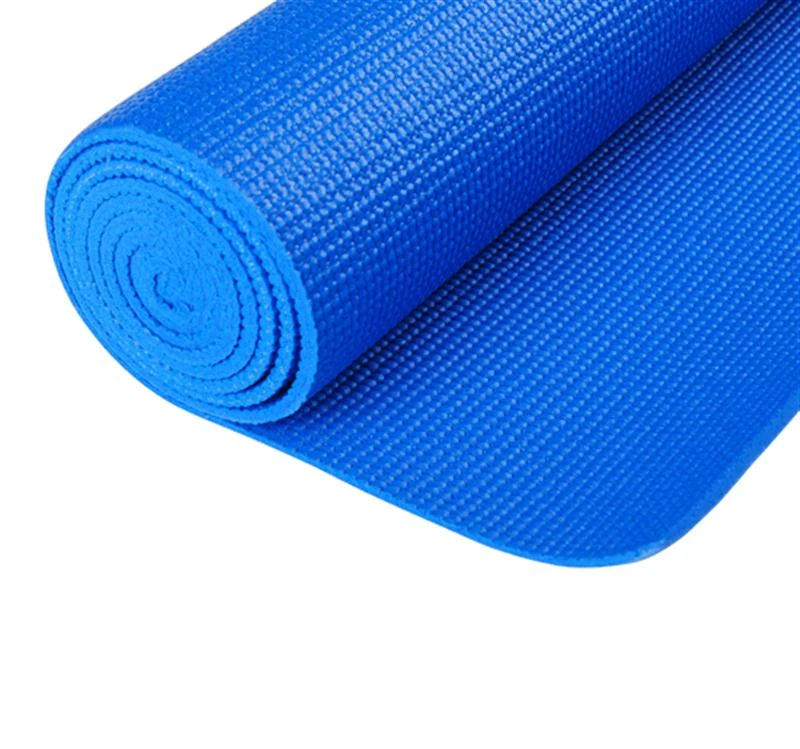 Soozier 74" x 24" x 1/4" Thick Non-Skid Yoga Mat w/ Carrying Bag - Blue