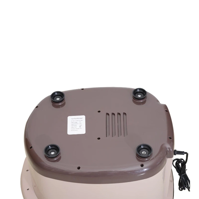 Soozier 9 Liter Bubbling Heated Manual Dual Foot Massager Bath With Timer