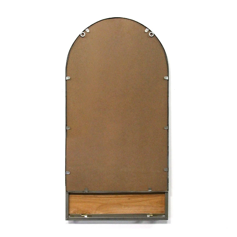 Stratton Madeline Mirror with Collapsible Shelf