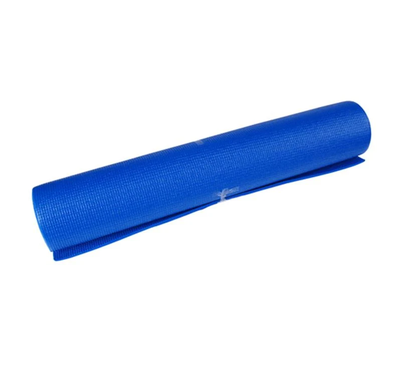Soozier 74" x 24" x 1/4" Thick Non-Skid Yoga Mat w/ Carrying Bag - Blue