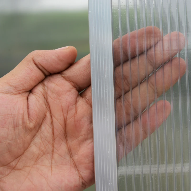 Outsunny 6.25' x 6.25' x 7.2' Portable Outdoor Walk-In Garden Greenhouse Planter