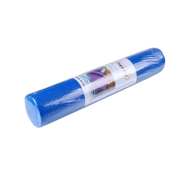 Soozier 74" x 24" x 1/4" Thick Non-Skid Yoga Mat w/ Carrying Bag - Blue