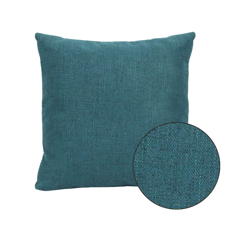 Stratton Blue Tweed Pillow