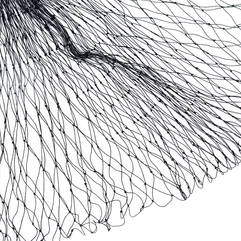 PawHut 50' x 50' Mesh Bird Repellent Netting - Black