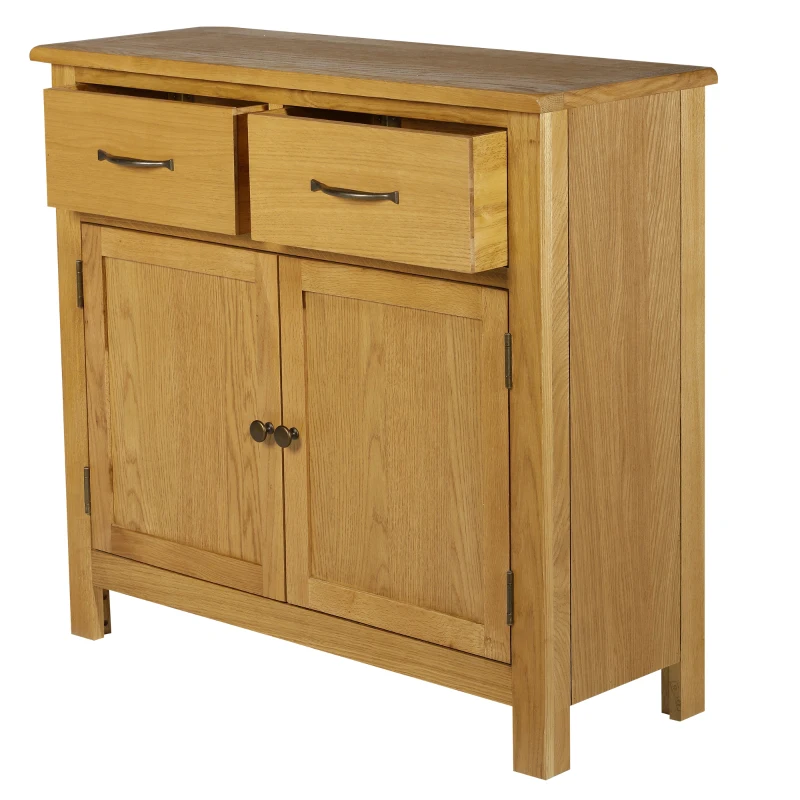 HomCom 35.5" Contemporary Sideboard Buffet Table Storage Cabinet  with Drawer