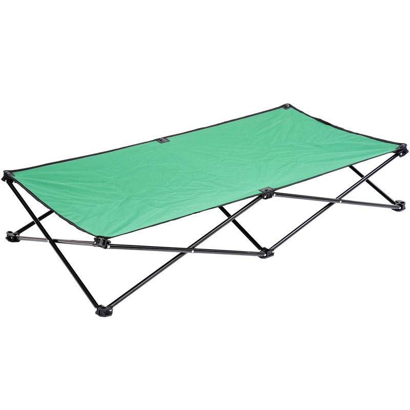Pawhut XXL Elevated Folding Dog Bed Cot Green