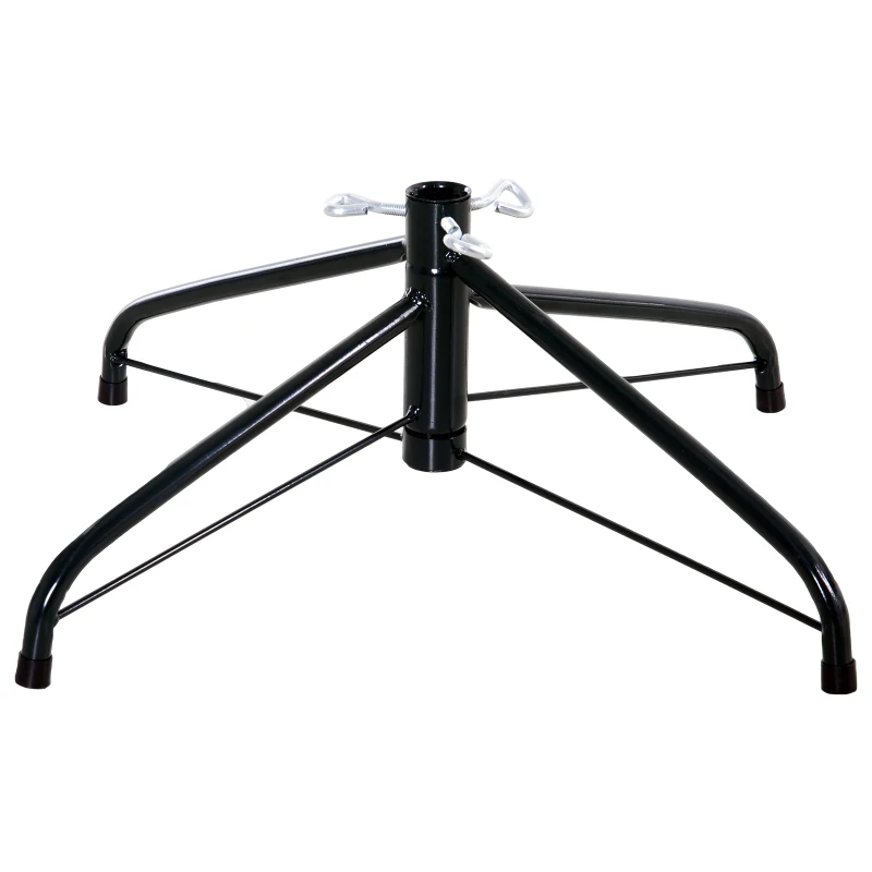 HOMCOM 7.5’ Unlit Spruce Artificial Christmas Tree with Metal Stand   1346Tips