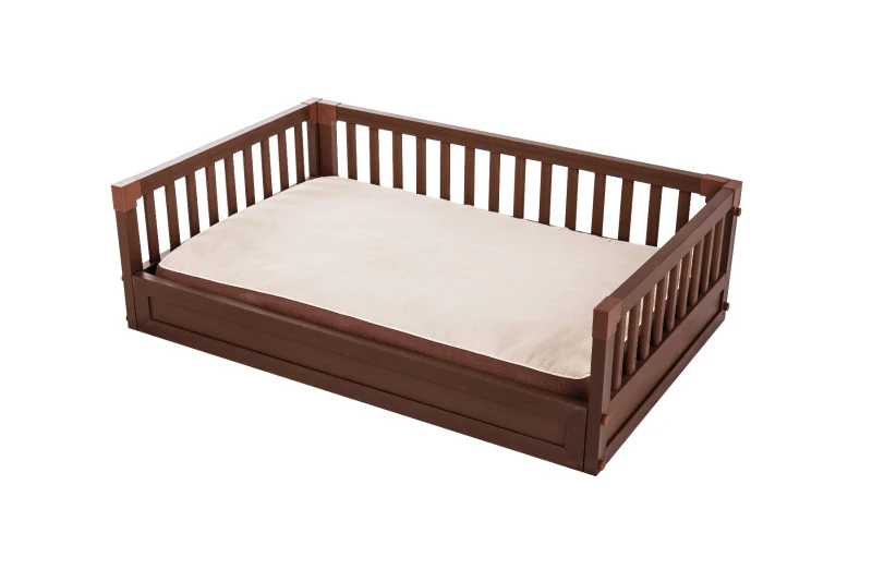 New Age Pet My Buddy's Bunk with Removeable Cover - Russet Large