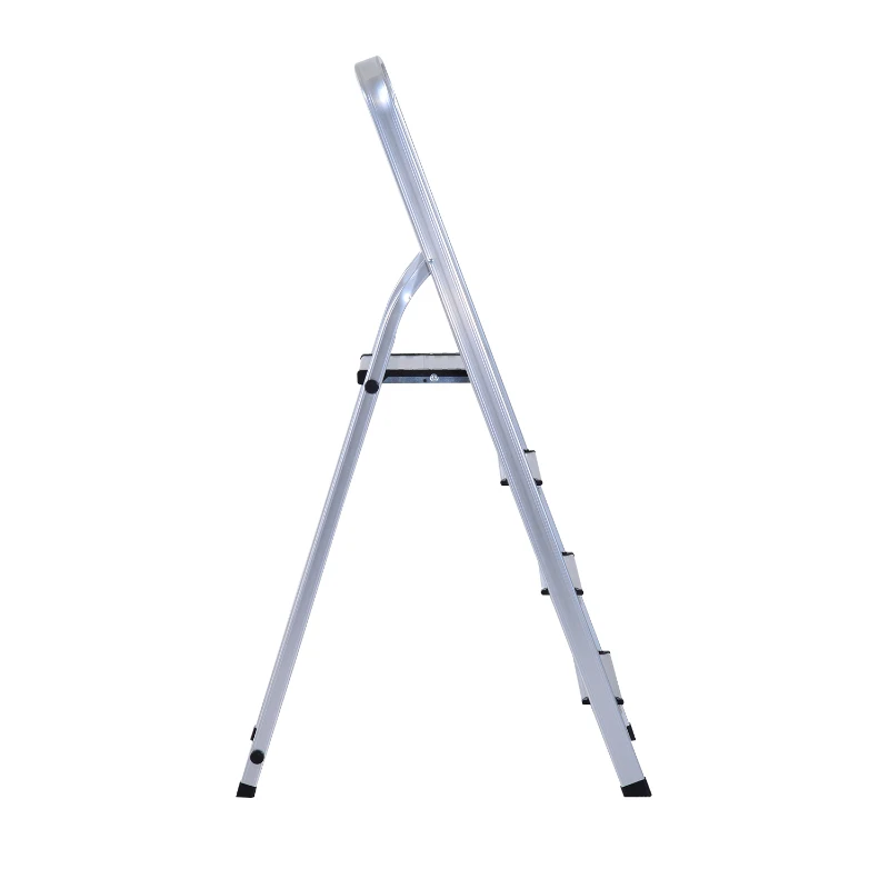 HomCom 4-Step Folding Aluminum Step Stool Ladder