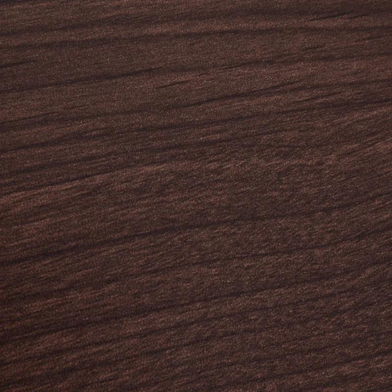 Open Box HOMCOM Drop Leaf Folding 6-Person 3-Stage Versatile Dining Table  43" L (fully extended)  Brown