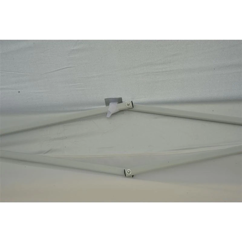 Outsunny 10' x 20' Easy Pop Up Canopy Party Tent with 4 Removable Sidewalls - White