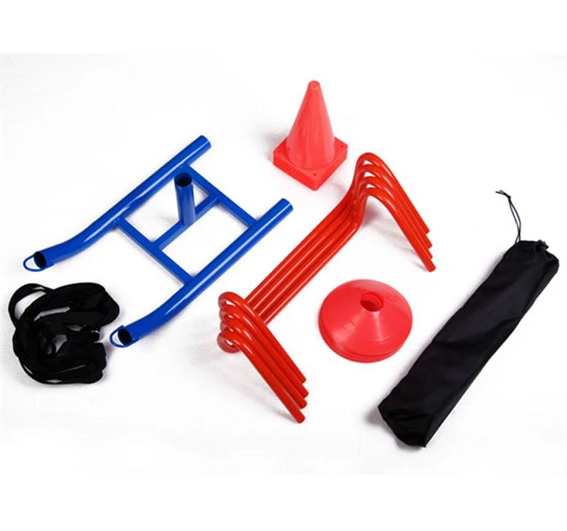 Soozier 23 Piece Speed / Agility Sports Training Bundle with Ladder, Sled, Hurdles, Cones, and Disks