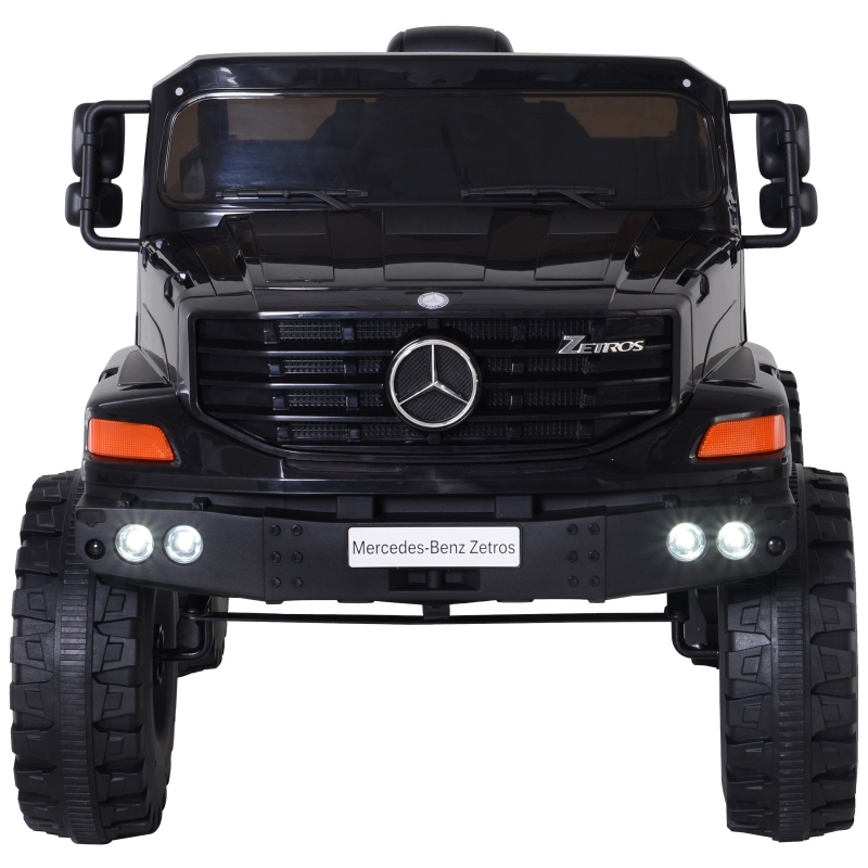 Aosom 12V Mercedes-Benz Zetros Kids Ride On Car Off Road