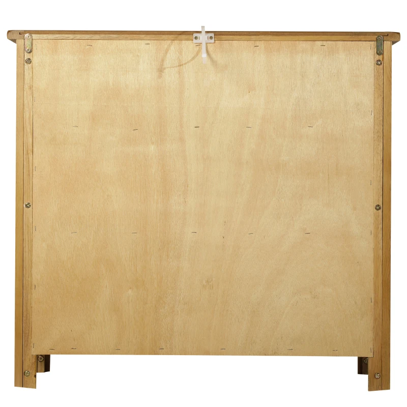 HomCom 35.5" Contemporary Sideboard Buffet Table Storage Cabinet  with Drawer