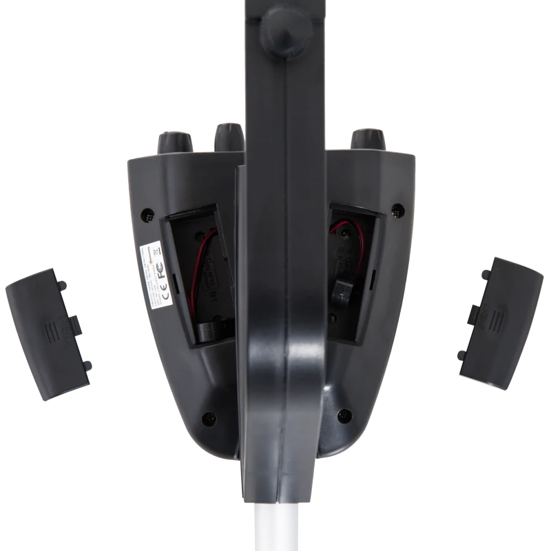 Outsunny Aluminum 2 Modes Metal Detector Lightweight Patio with Water-resistant Coil - Black