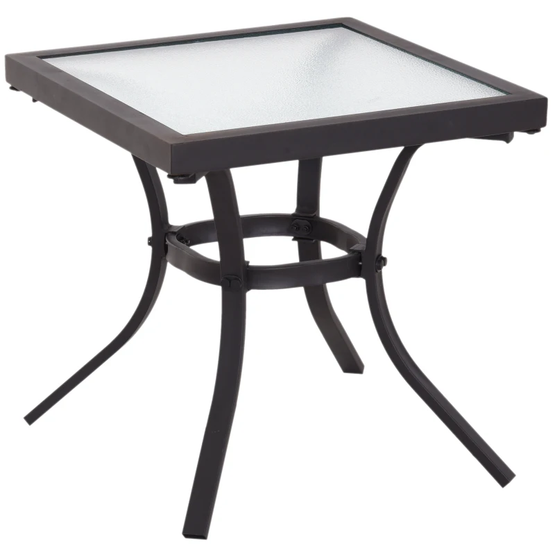 Outsunny 5 Piece Outdoor Garden Recliner Patio Sun Lounger Chair and Table Set