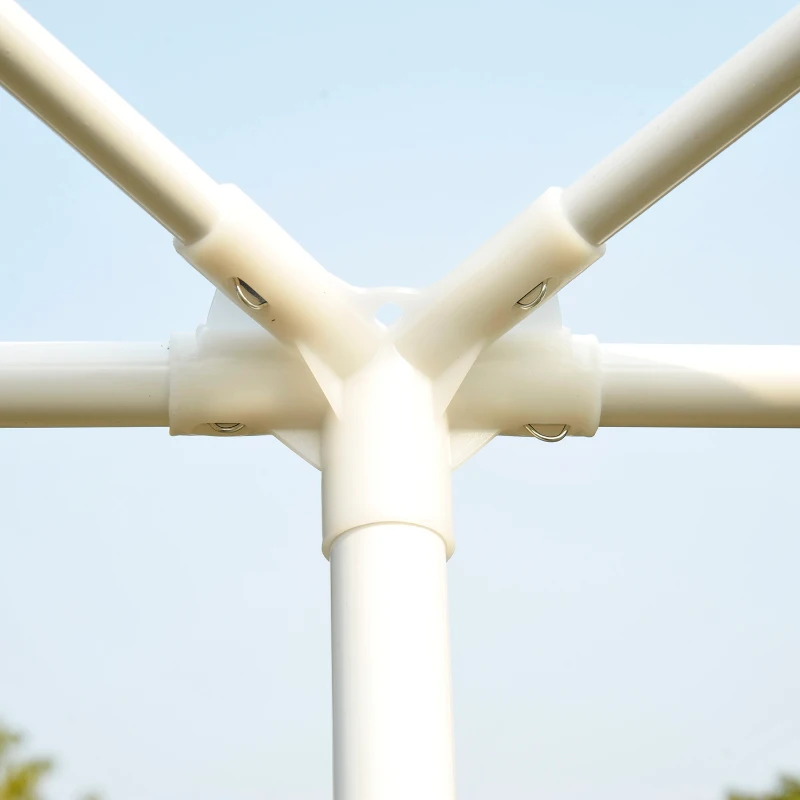 Outsunny 10' x 20'  Outdoor  Gazebo Canopy Party Tent with 4 Removable Sidewalls - Blue