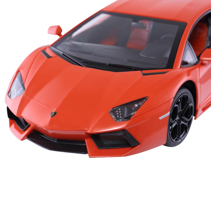 Aosom 1/14 Scale Lamborghini Aventador Remote Control Car - Orange