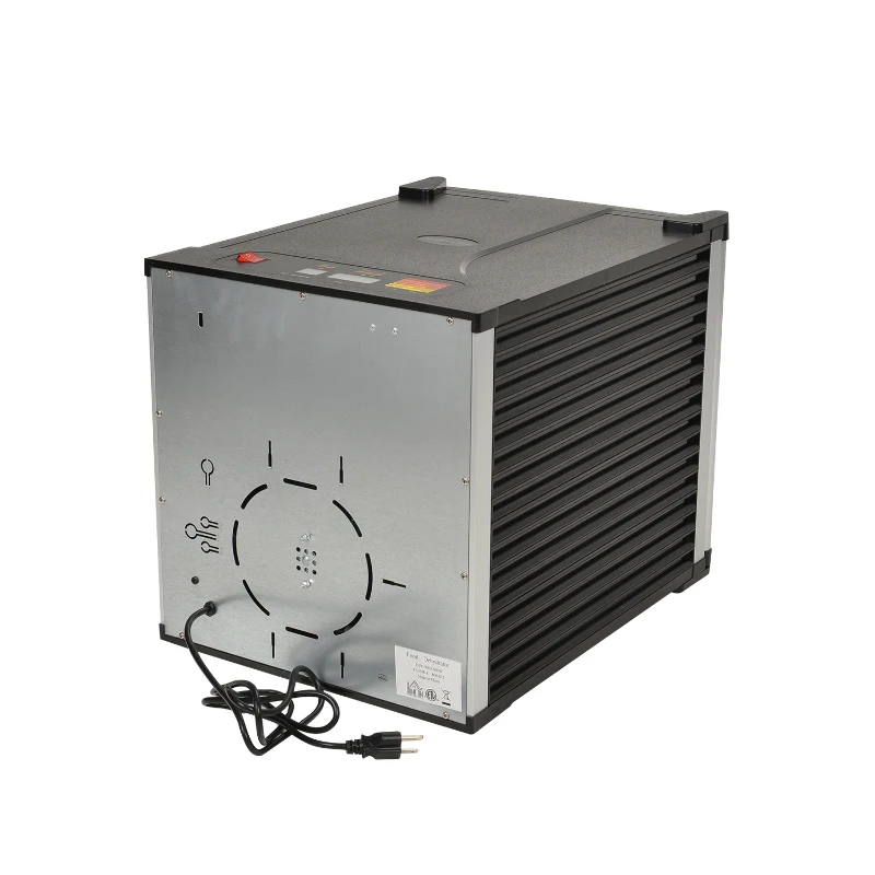 HomCom 8 Tray 800W Fruit and Vegetable Dryer Food Dehydrator w/Timer