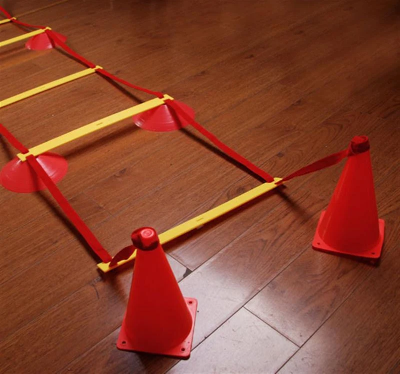 Soozier 23 Piece Speed / Agility Sports Training Bundle with Ladder, Sled, Hurdles, Cones, and Disks