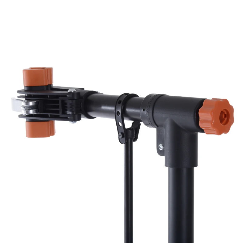 Aosom 61” Adjustable Portable Folding Bike Sport Tuning/ Repair Work Stand Rack- Black