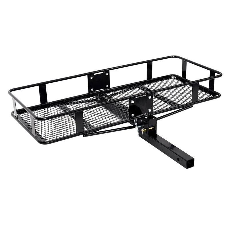 Aosom 48” Hitch Mounted 2" Receiver Folding Cargo Carrier