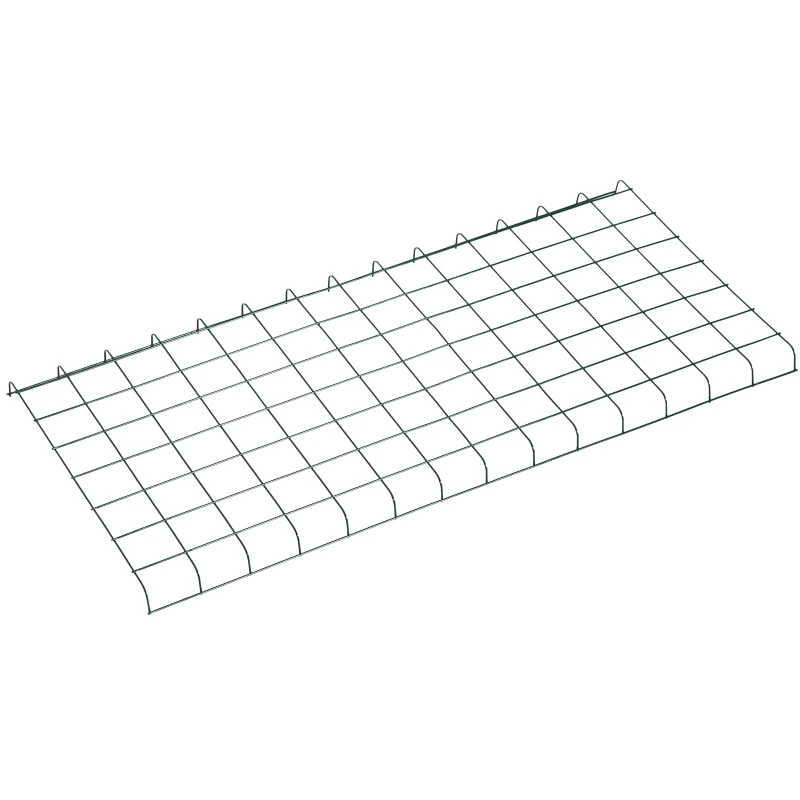 Outsunny 4.5’ x 2.5’ x 6.5’ 2 Tier 4 Shelf Outdoor Portable Walk-In Greenhouse