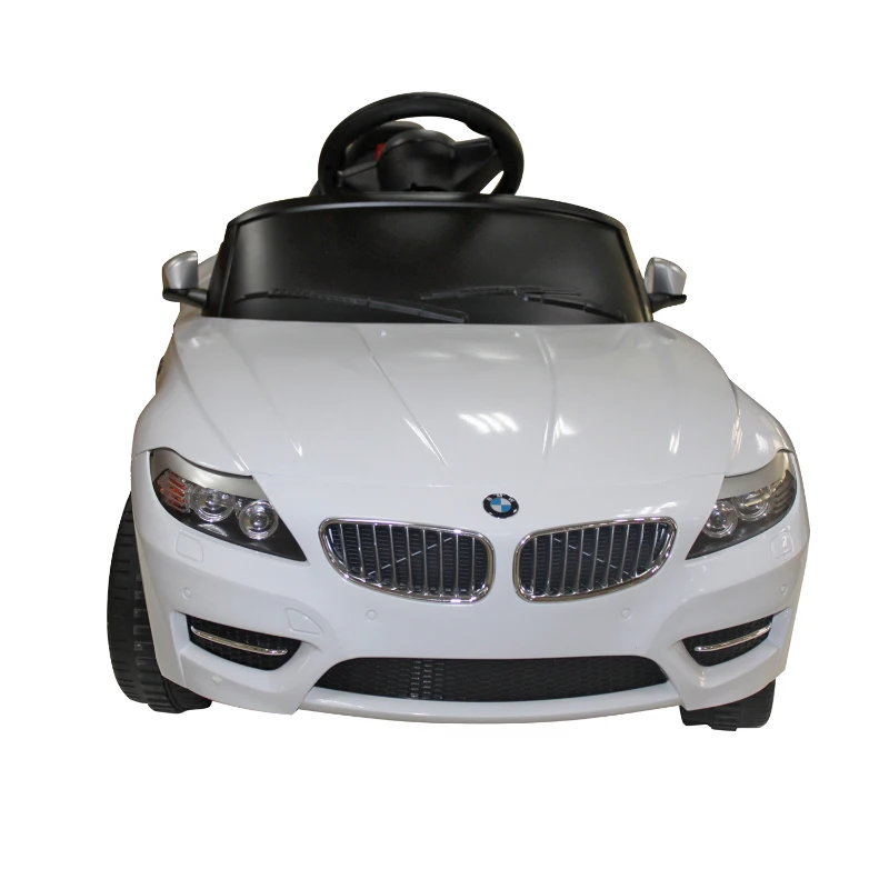 BMW Z4 Kids 6v Electric Ride On Toy Car w/ Parent Remote Control - White