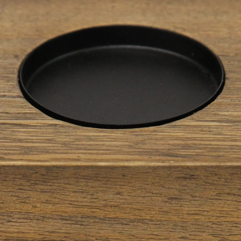 Stratton Rustic 5 Candle Holder Centerpiece