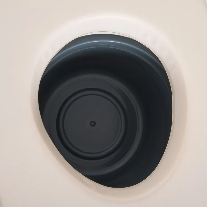 HomCom Personal Mobility Durable Waterproof Shower Accessible Transport Commode Medical Rolling Chair