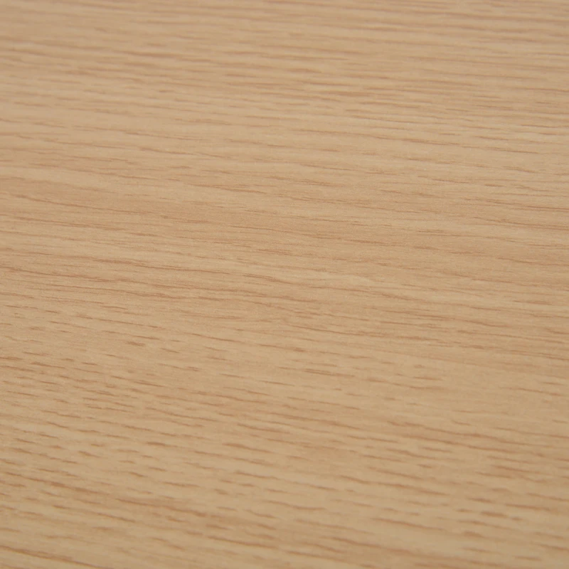 HomCom 20" Wood Metal Modern Computer Desk with Slide Out Drawers - Natural Wood / Black