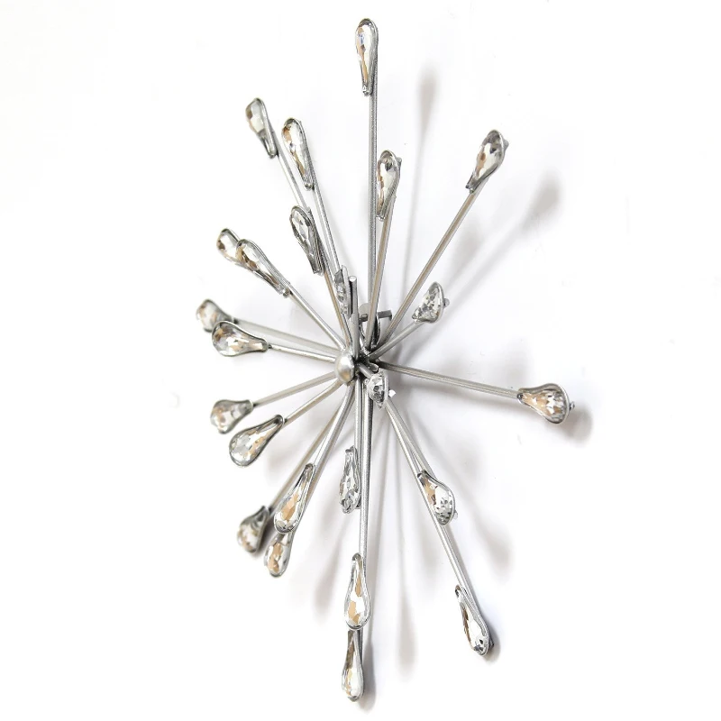 Stratton Set of 3 Acrylic Burst Wall Decor