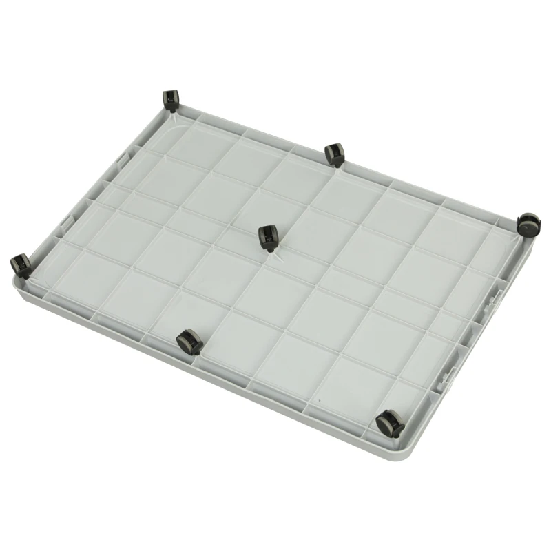 PawHut 48" Steel Wire Vertical Cat Pet Cage - White