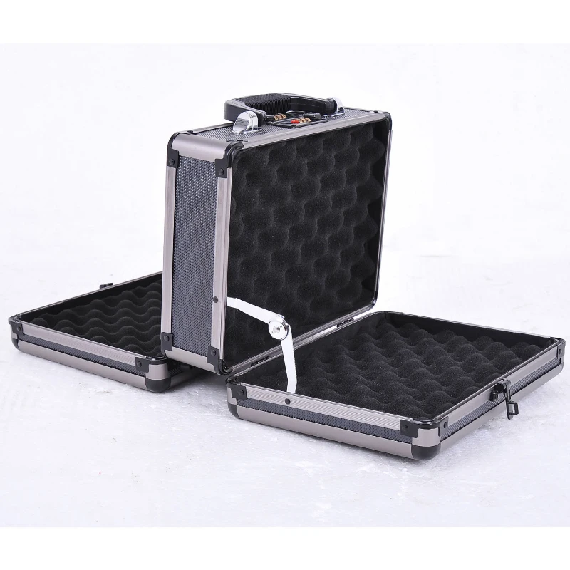 HomCom Lightweight Double Sided Hard Box Combination Lock Secure Gun Safe