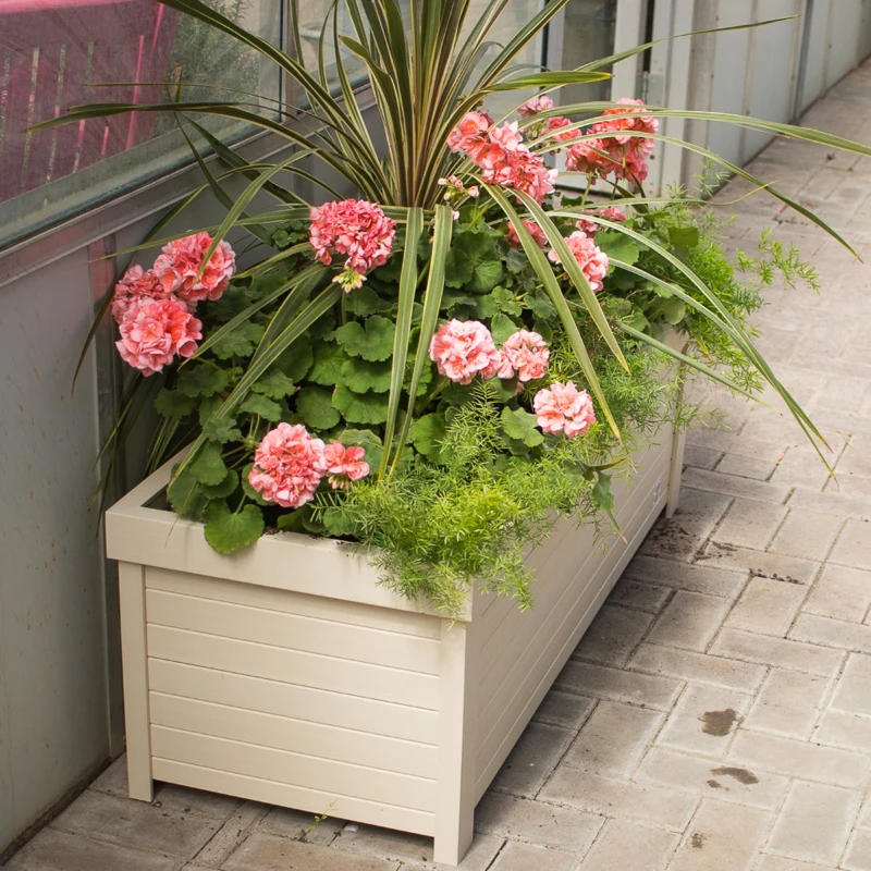 New Age Garden 48" Danville Rectangular Garden-Flower Planter