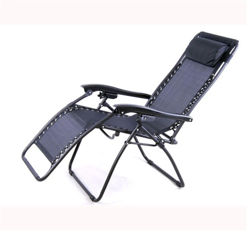 Outsunny Reclining Zero Gravity Chair - Black