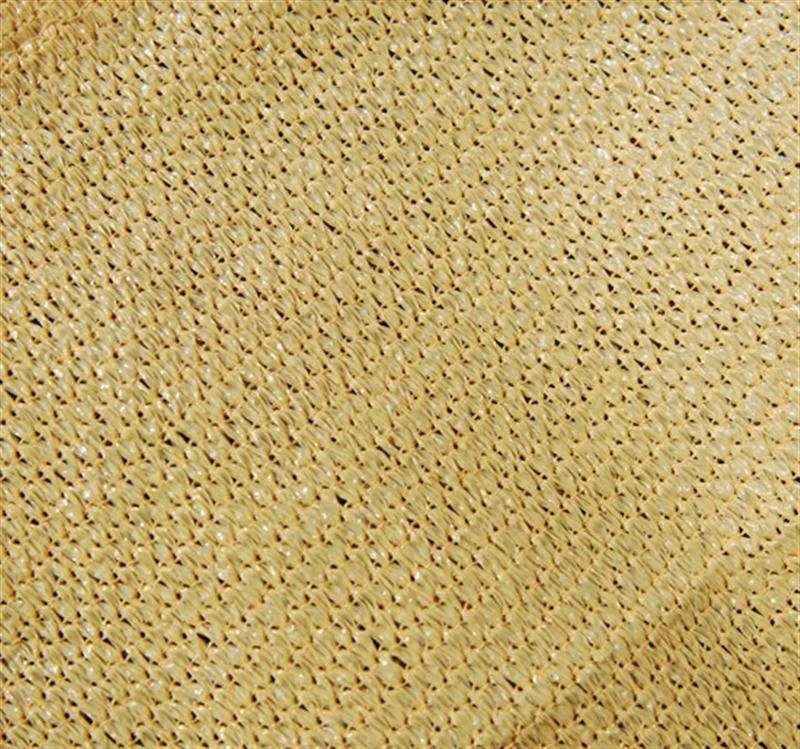 Outsunny 18' Triangle Outdoor Patio Portable Shade Canopy Sun Sail  - Sand