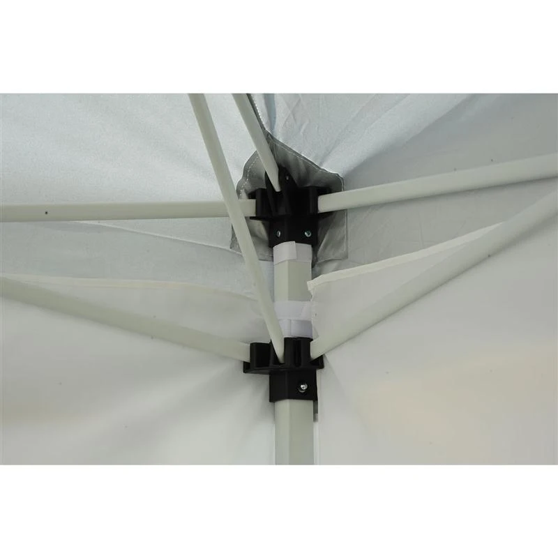 Outsunny 10' x 20' Easy Pop Up Canopy Party Tent with 4 Removable Sidewalls - White