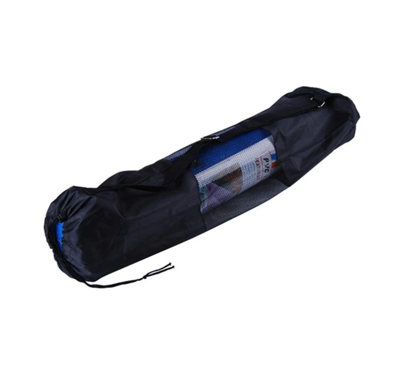 Soozier 74" x 24" x 1/4" Thick Non-Skid Yoga Mat w/ Carrying Bag - Blue