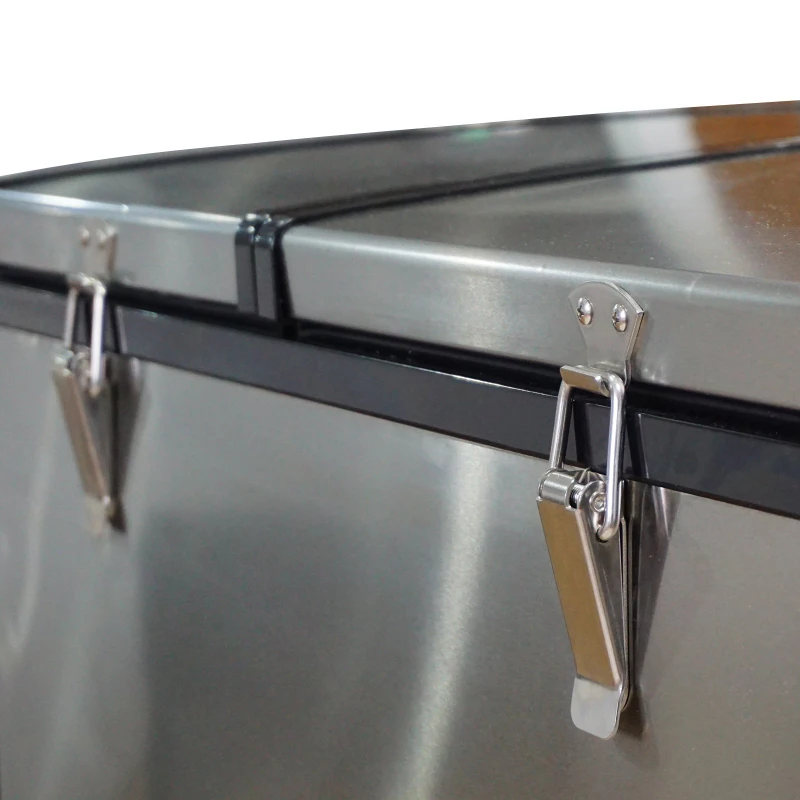 HomCom 12V/24V Portable Car Freezer Refrigerator Mini Fridge Cooler - 100 Liter