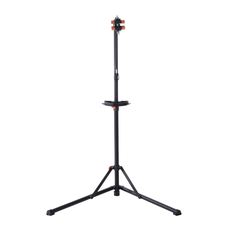 Aosom 61” Adjustable Portable Folding Bike Sport Tuning/ Repair Work Stand Rack- Black