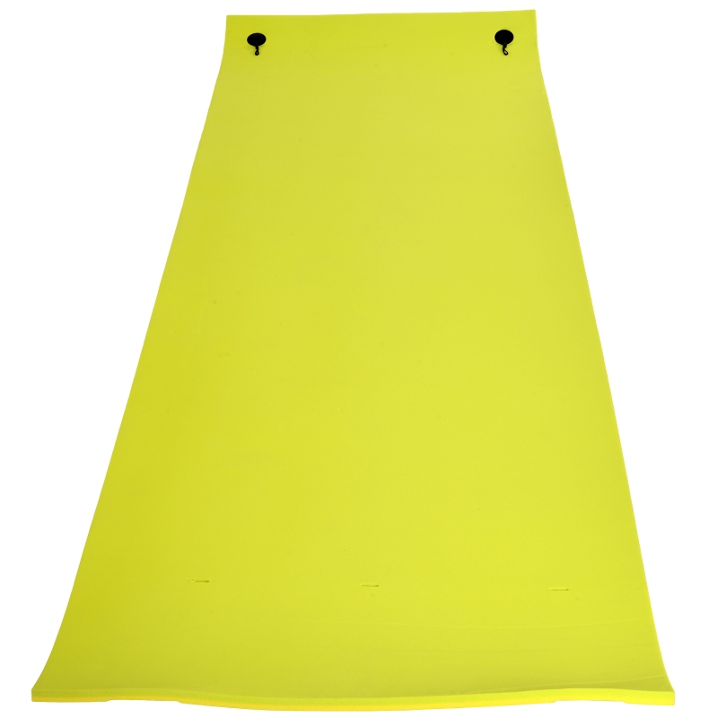 Soozier 17' x 5' ft Roll-Up Pool Float Pad for Lakes, Oceans & Pools, Water Mat for Relaxing & Recreation - Yellow