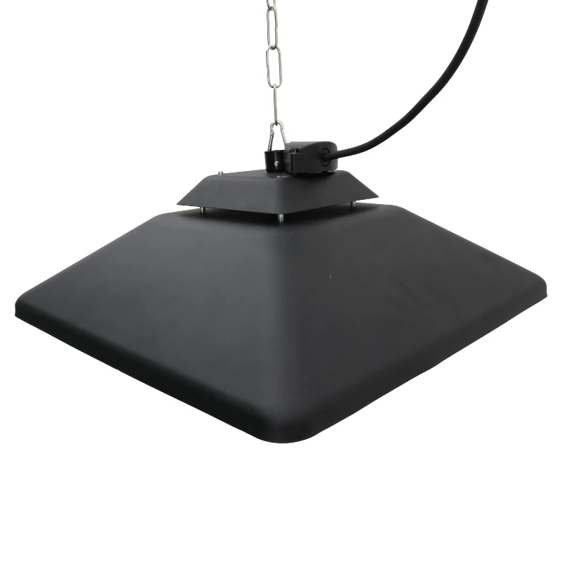 Outsunny 20" 1500W Outdoor Electric Patio Heater Ceiling Lamp with LED and Remote