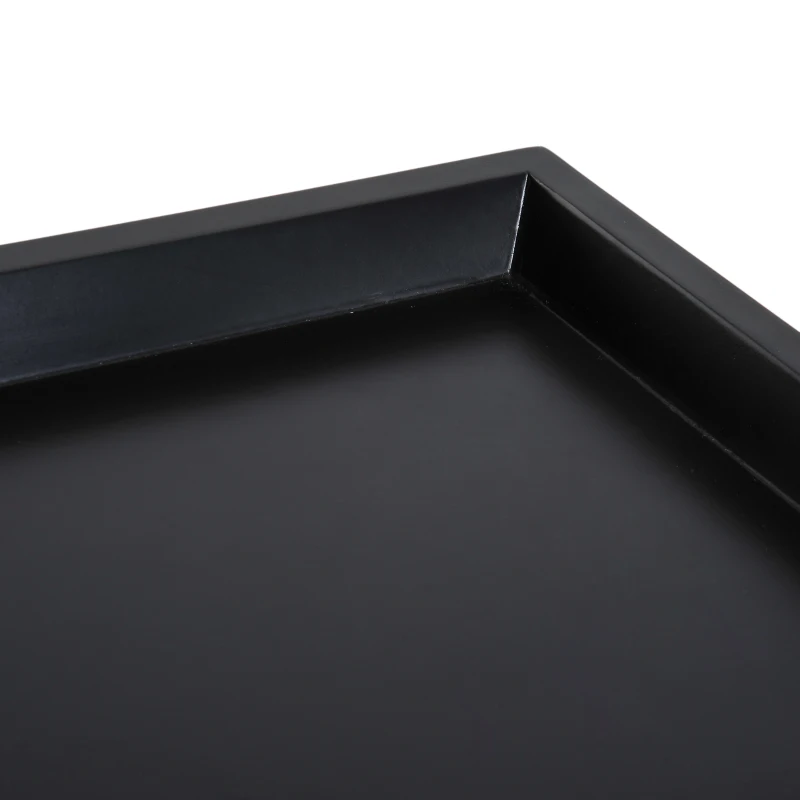 HomCom 33" 15 Bottle Floor Wine Rack Storage Cabinet - Black