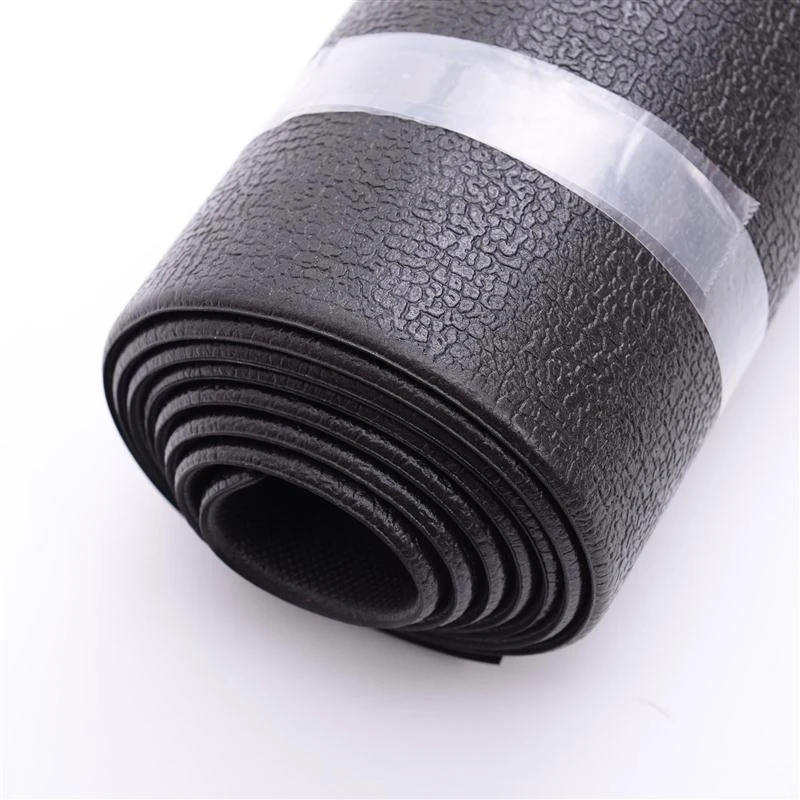 Soozier 82" x 36" x 1/8" Black Exercise Fitness Equipment Floor Non Slip Protection Mat