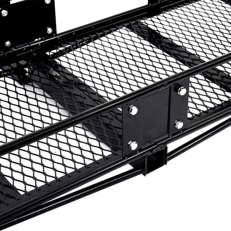 Aosom 48” Hitch Mounted 2" Receiver Folding Cargo Carrier