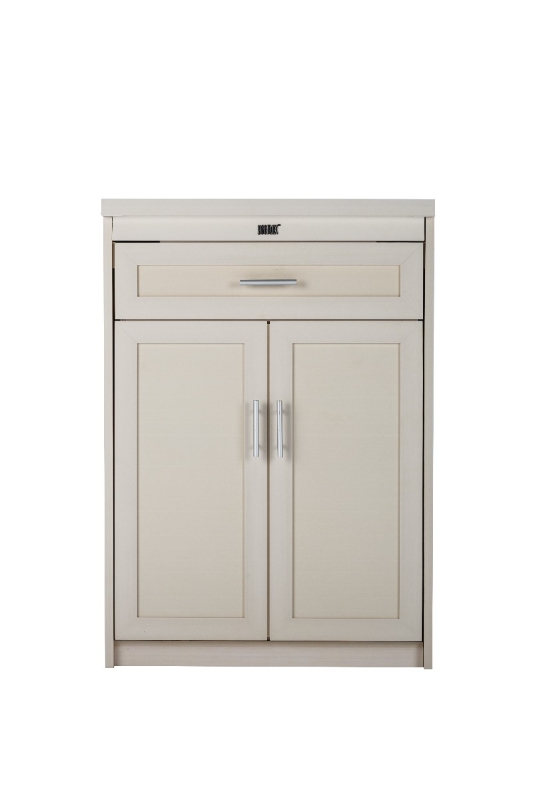 New Age Pet Murphy Bed with Memory Foam Cushion - Antique White