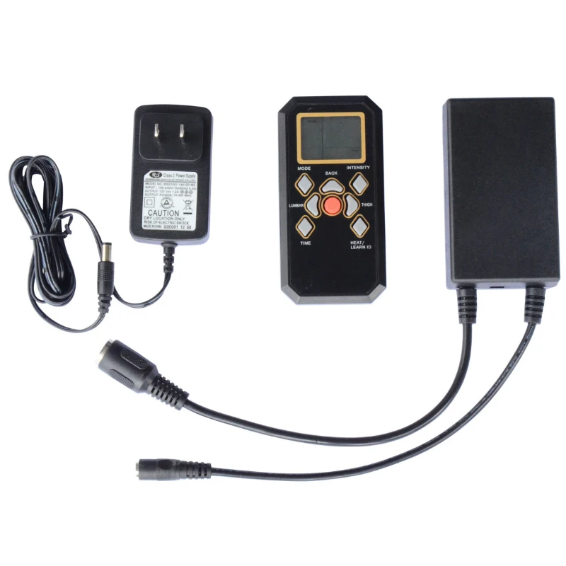 HomCom Home Office Chair PU Leather High-Back Executive Ergonomic Heated Vibrating Massage Chair - Black